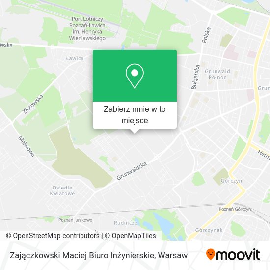 Mapa Zajączkowski Maciej Biuro Inżynierskie