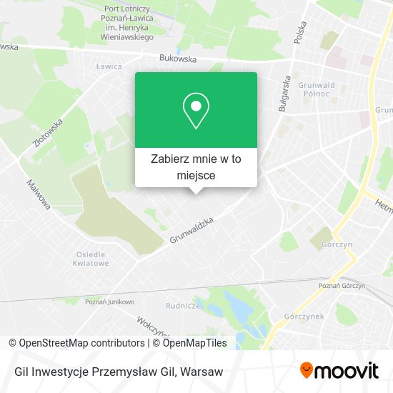 Mapa Gil Inwestycje Przemysław Gil