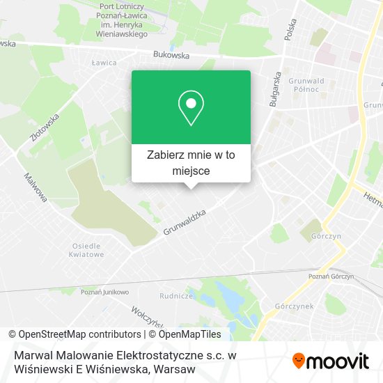 Mapa Marwal Malowanie Elektrostatyczne s.c. w Wiśniewski E Wiśniewska