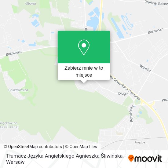 Mapa Tłumacz Języka Angielskiego Agnieszka Śliwińska