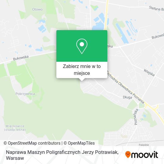 Mapa Naprawa Maszyn Poligraficznych Jerzy Potrawiak