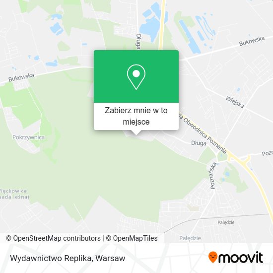 Mapa Wydawnictwo Replika