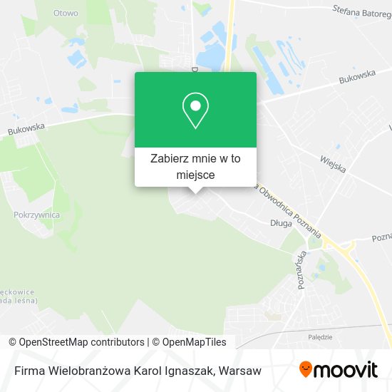 Mapa Firma Wielobranżowa Karol Ignaszak