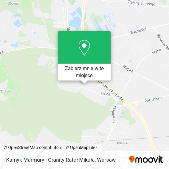 Mapa Kamyk Marmury i Granity Rafał Mikuła