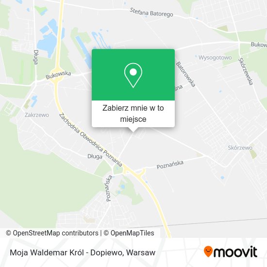 Mapa Moja Waldemar Król - Dopiewo