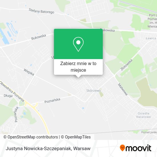 Mapa Justyna Nowicka-Szczepaniak