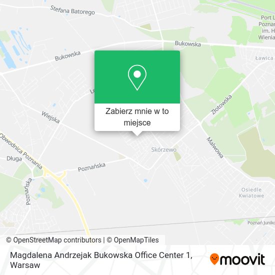 Mapa Magdalena Andrzejak Bukowska Office Center 1