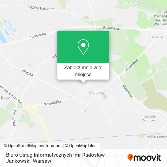 Mapa Biuro Usług Informatycznych Imr Radosław Jankowski