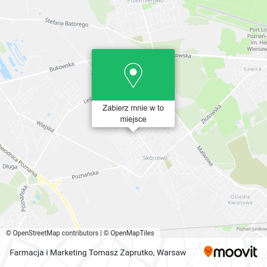 Mapa Farmacja i Marketing Tomasz Zaprutko