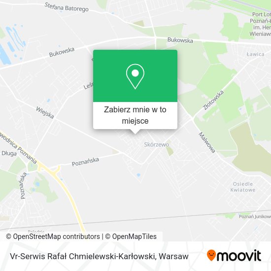 Mapa Vr-Serwis Rafał Chmielewski-Karłowski