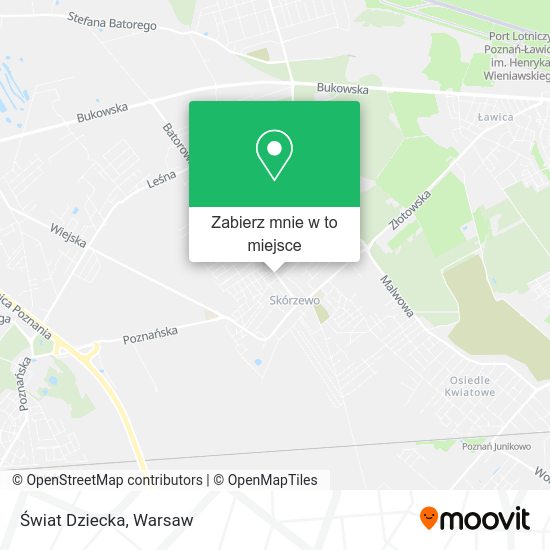 Mapa Świat Dziecka