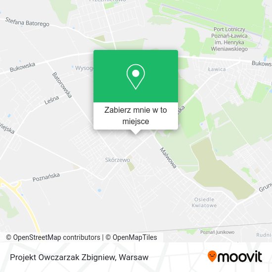 Mapa Projekt Owczarzak Zbigniew