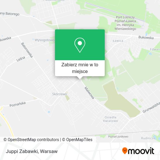 Mapa Juppi Zabawki