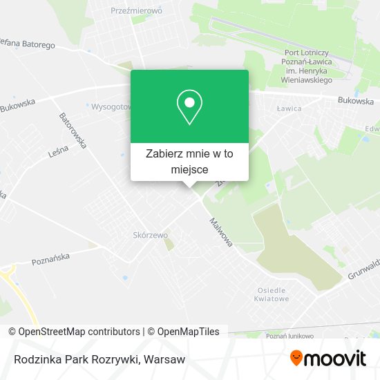 Mapa Rodzinka Park Rozrywki