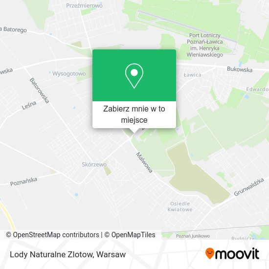 Mapa Lody Naturalne Zlotow