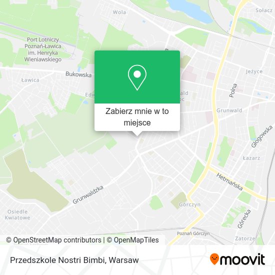 Mapa Przedszkole Nostri Bimbi