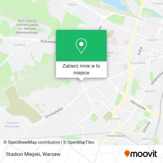 Mapa Stadion Miejski