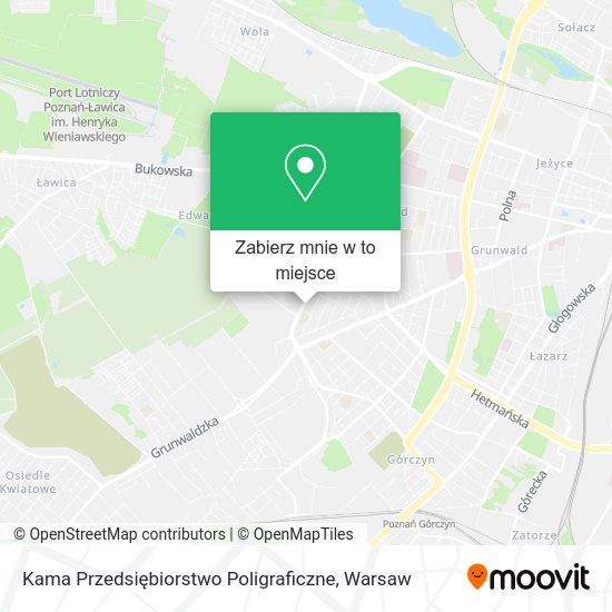 Mapa Kama Przedsiębiorstwo Poligraficzne