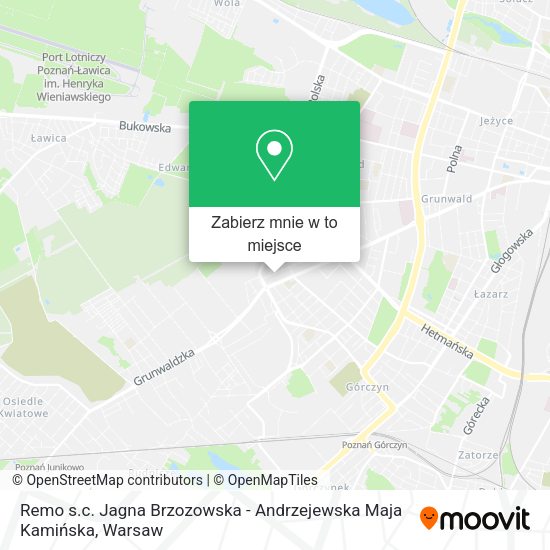 Mapa Remo s.c. Jagna Brzozowska - Andrzejewska Maja Kamińska