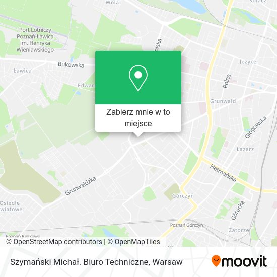 Mapa Szymański Michał. Biuro Techniczne