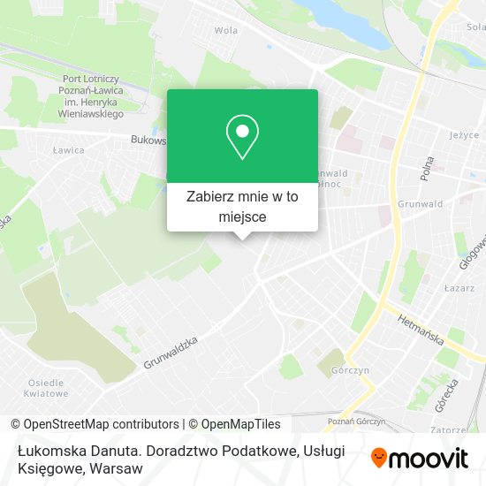 Mapa Łukomska Danuta. Doradztwo Podatkowe, Usługi Księgowe