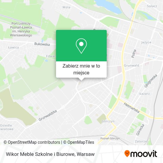 Mapa Wikor Meble Szkolne i Biurowe