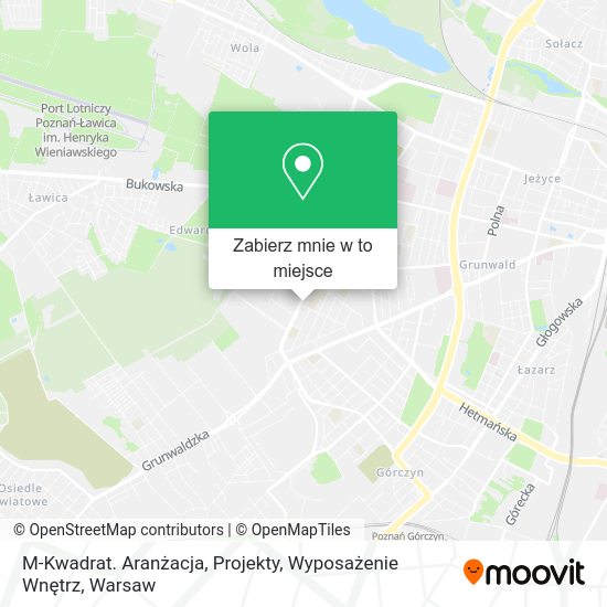 Mapa M-Kwadrat. Aranżacja, Projekty, Wyposażenie Wnętrz