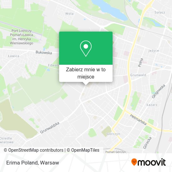 Mapa Erima Poland