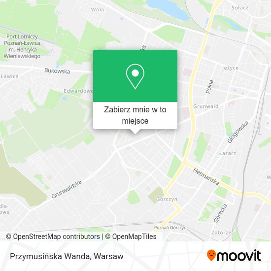 Mapa Przymusińska Wanda