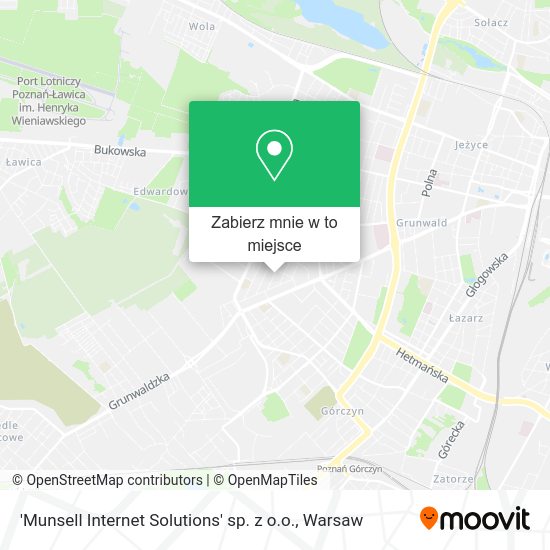 Mapa 'Munsell Internet Solutions' sp. z o.o.