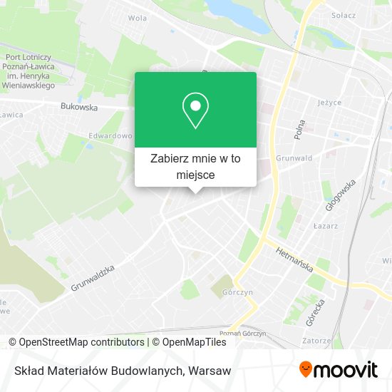 Mapa Skład Materiałów Budowlanych