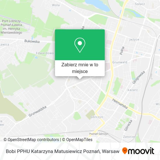 Mapa Bobi PPHU Katarzyna Matusiewicz Poznań