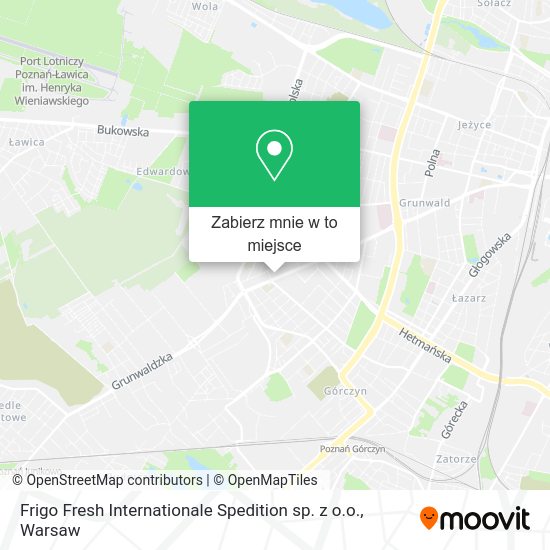 Mapa Frigo Fresh Internationale Spedition sp. z o.o.