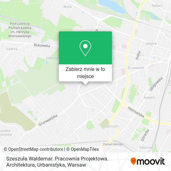 Mapa Szeszuła Waldemar. Pracownia Projektowa. Architektura, Urbanistyka