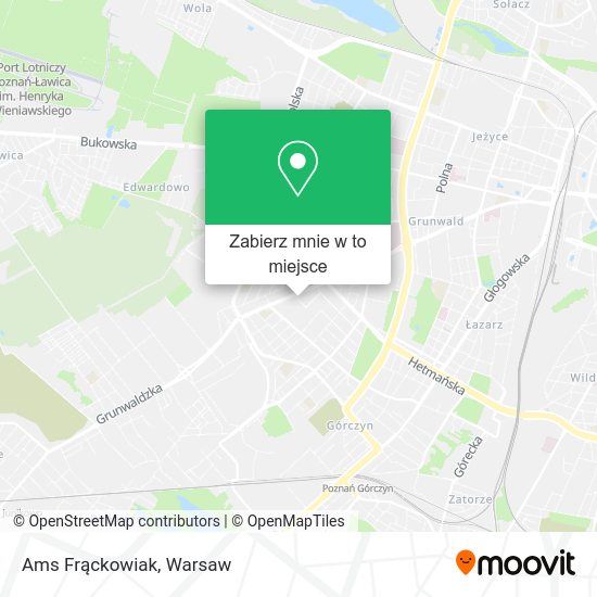 Mapa Ams Frąckowiak