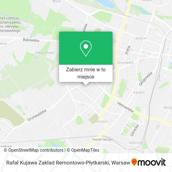 Mapa Rafał Kujawa Zakład Remontowo-Płytkarski