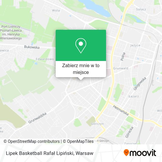 Mapa Lipek Basketball Rafał Lipiński