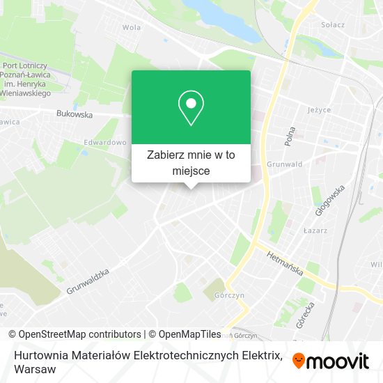 Mapa Hurtownia Materiałów Elektrotechnicznych Elektrix