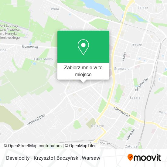 Mapa Develocity - Krzysztof Baczyński