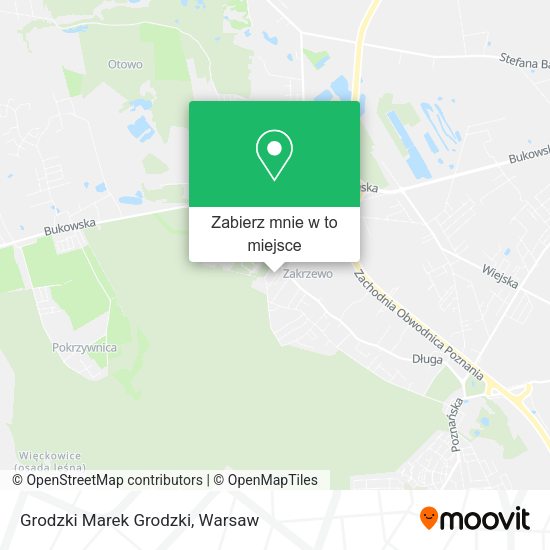 Mapa Grodzki Marek Grodzki