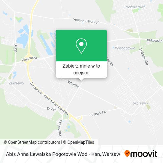 Mapa Abis Anna Lewalska Pogotowie Wod - Kan