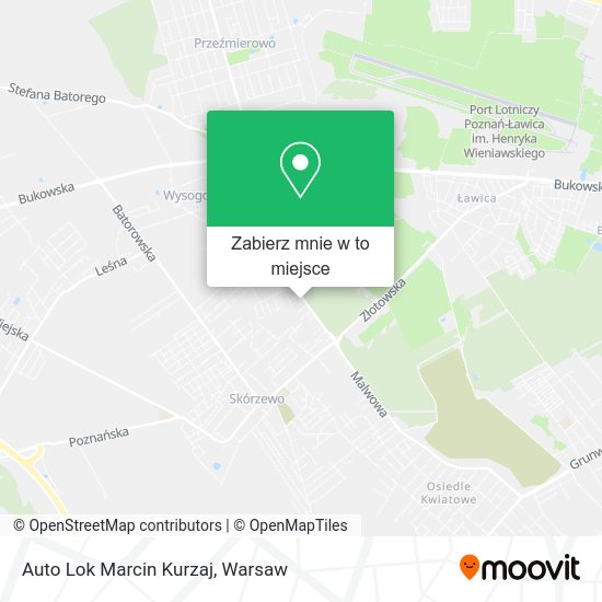 Mapa Auto Lok Marcin Kurzaj