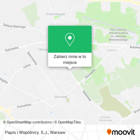 Mapa Papis i Wspólnicy. S.J.