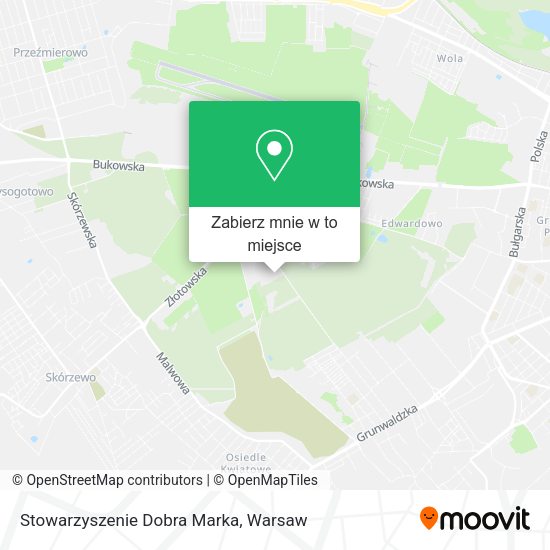 Mapa Stowarzyszenie Dobra Marka