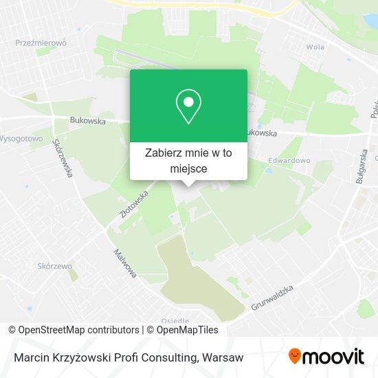 Mapa Marcin Krzyżowski Profi Consulting