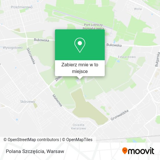 Mapa Polana Szczęścia