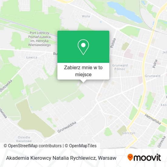 Mapa Akademia Kierowcy Natalia Rychlewicz