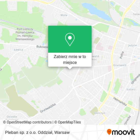 Mapa Pleban sp. z o.o. Oddział