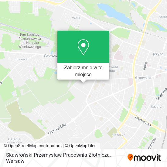 Mapa Skawroński Przemysław Pracownia Złotnicza