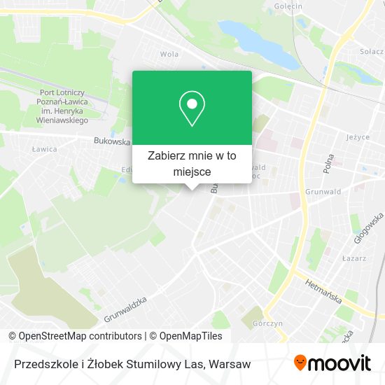 Mapa Przedszkole i Żłobek Stumilowy Las